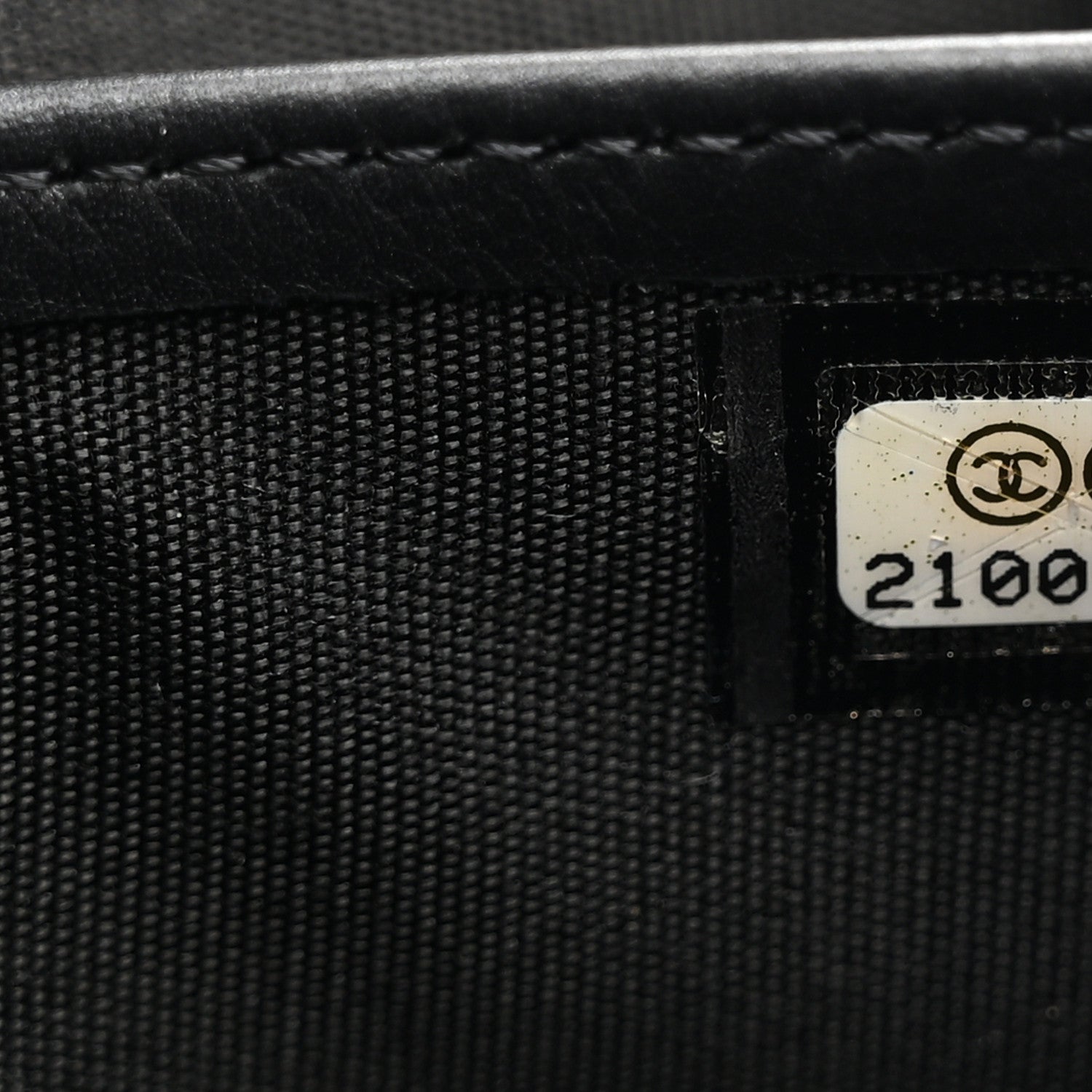 Chanel Calfskin Chevron Quilted Zip Around Boy Wallet So Black 8 of 8