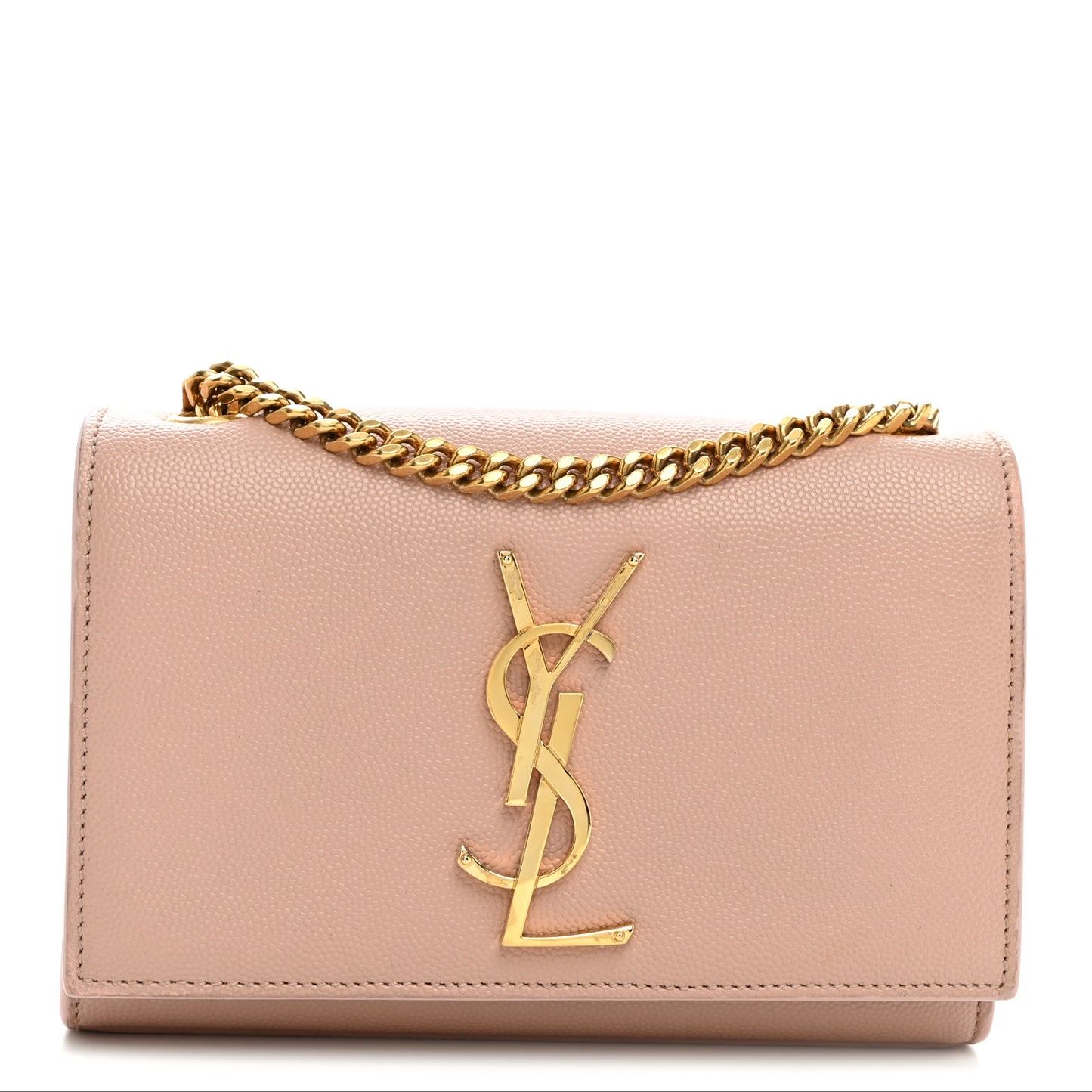 Grain De Poudre Small Monogram Kate Satchel Pale Blush