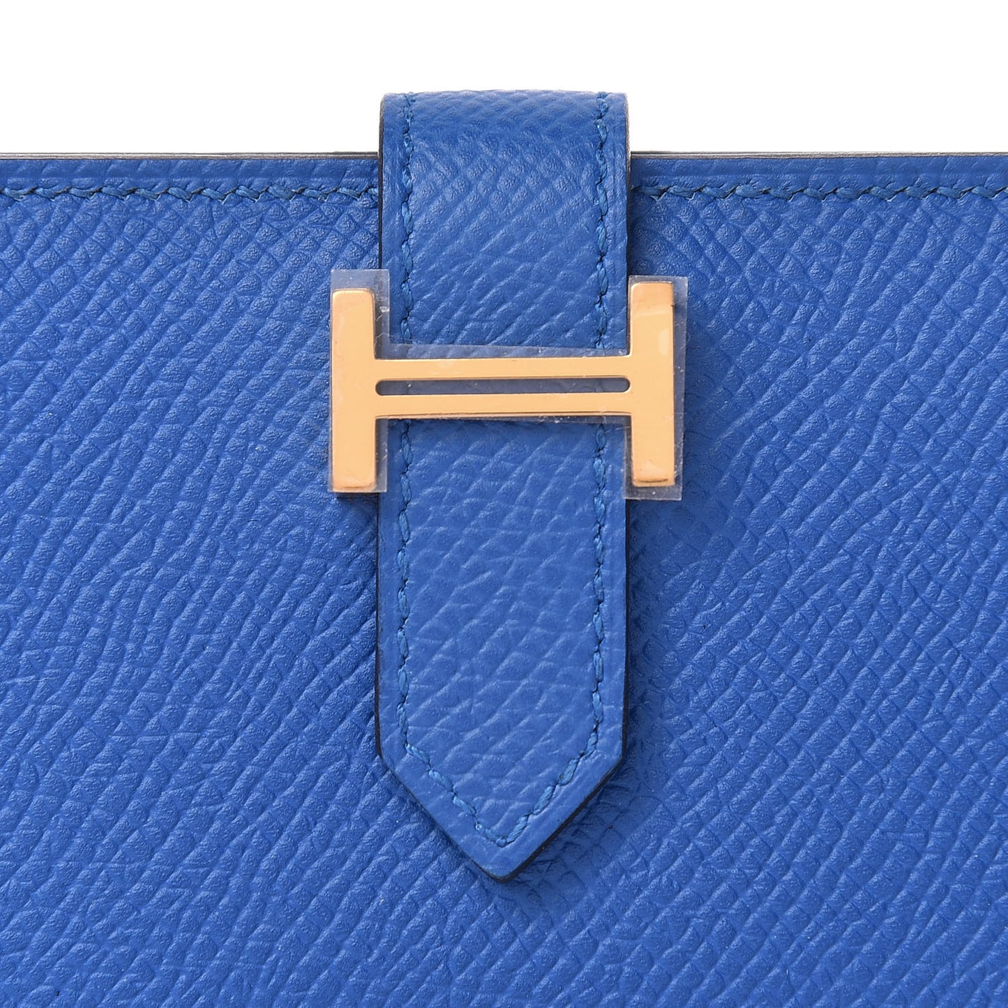 Epsom Bearn Card Holder Wallet Bleu Zellige