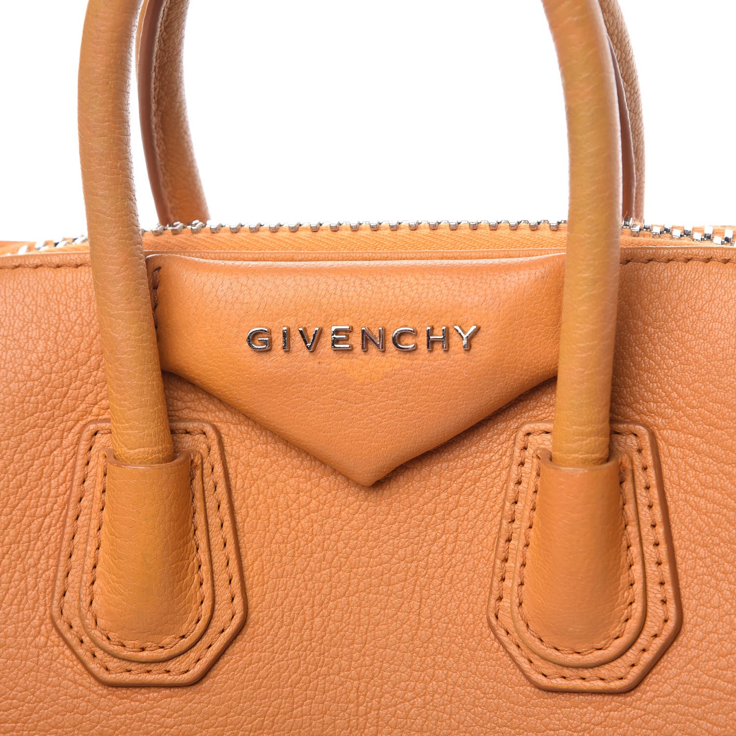 Givenchy Sugar Goatskin Mini Antigona Rust 9 of 18