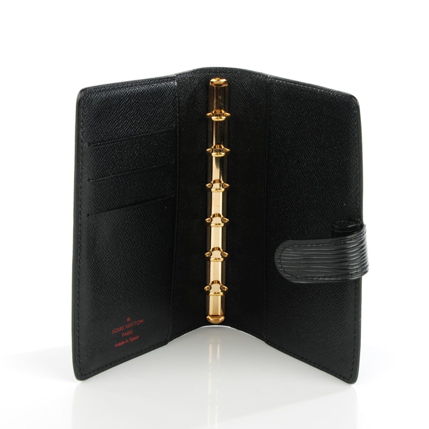 Epi Small Ring Agenda Cover Black