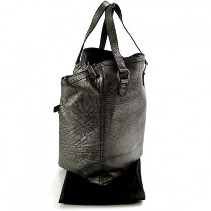 Saint Laurent Downtown Tote Metallic 3 of 11