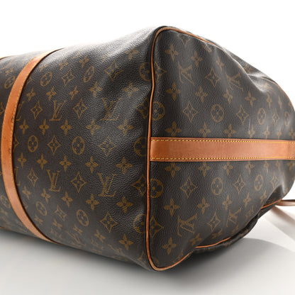Louis Vuitton Monogram Keepall Bandouliere 55 10 of 16