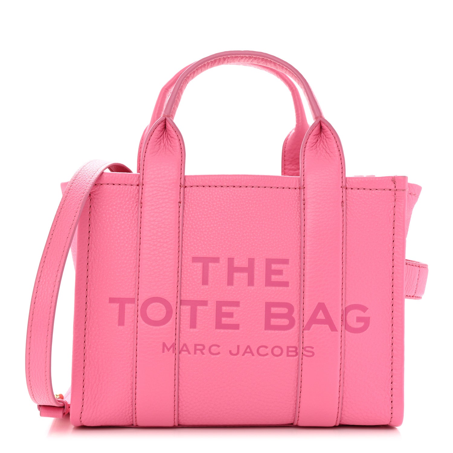 Marc Jacobs Grained Calfskin Small The Tote Bag Morning Glory 1 of 12