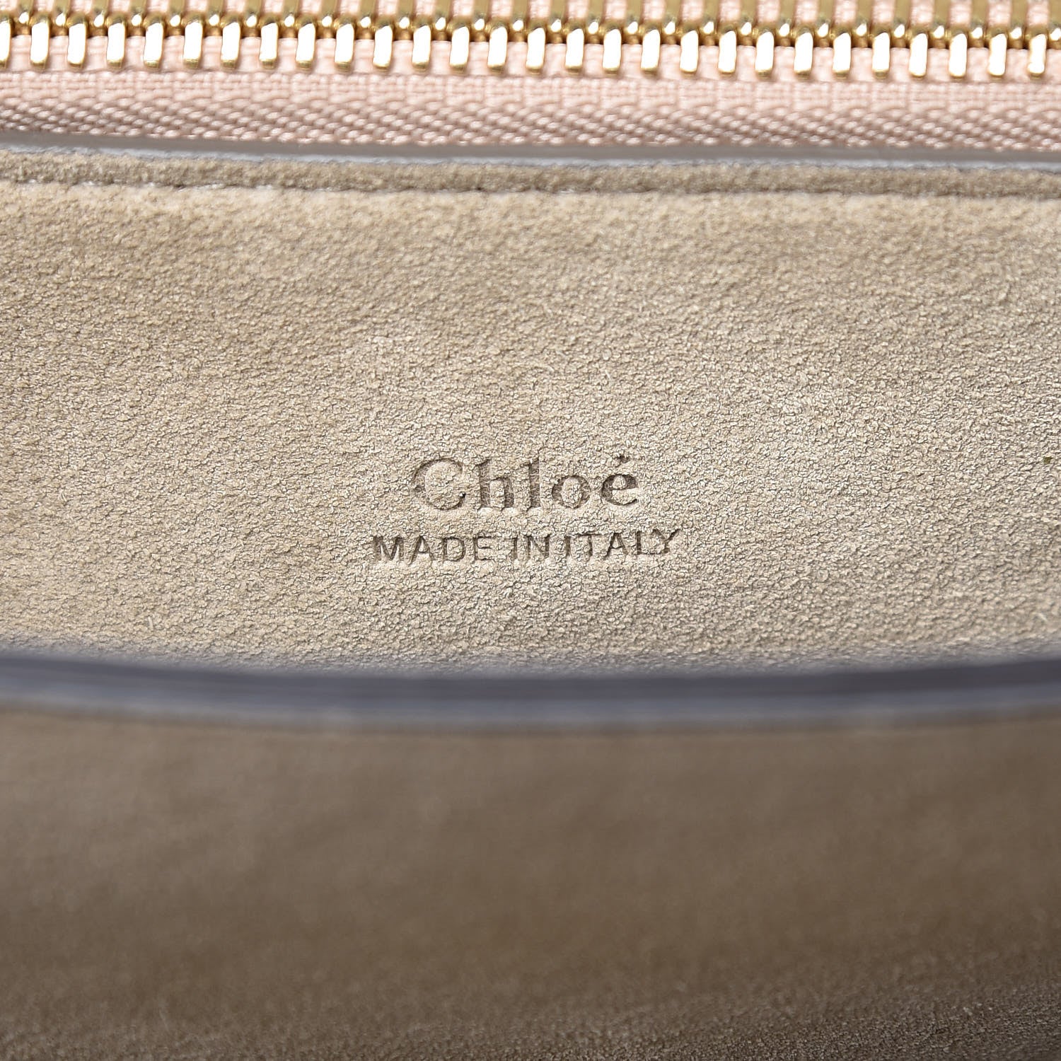 Chloe Suede Calfskin Medium Faye Shoulder Bag Tobacco 6 of 11