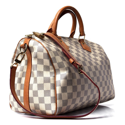 Louis Vuitton Damier Azur Speedy Bandouliere 30 2 of 4