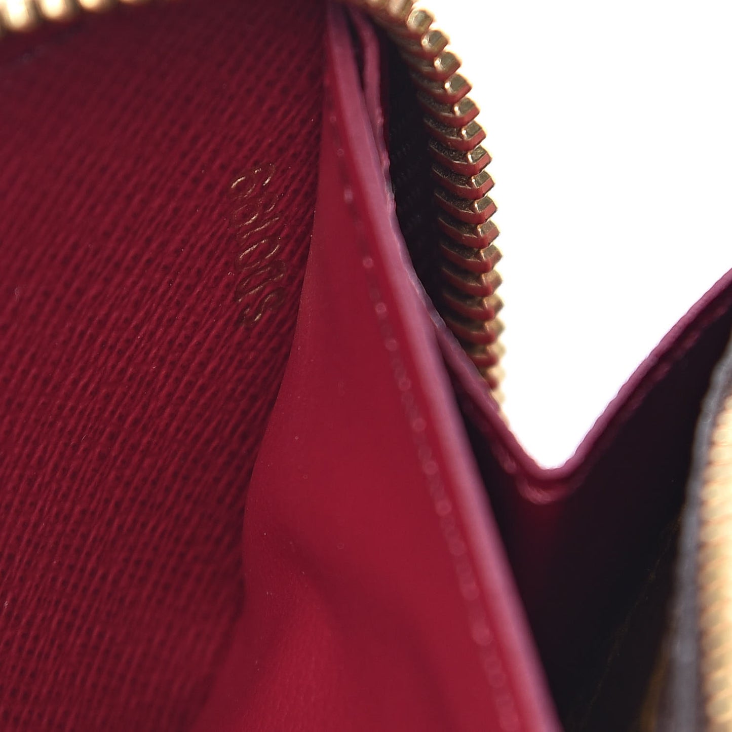 Monogram Clemence Wallet Fuchsia
