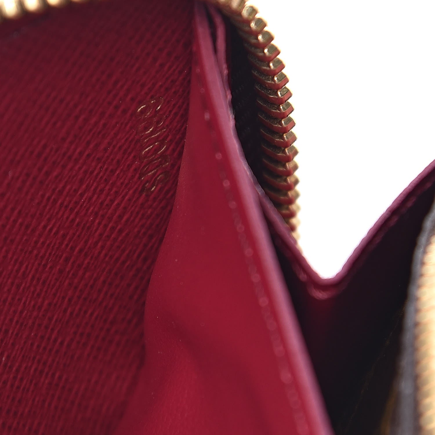Louis Vuitton Monogram Clemence Wallet Fuchsia 7 of 7