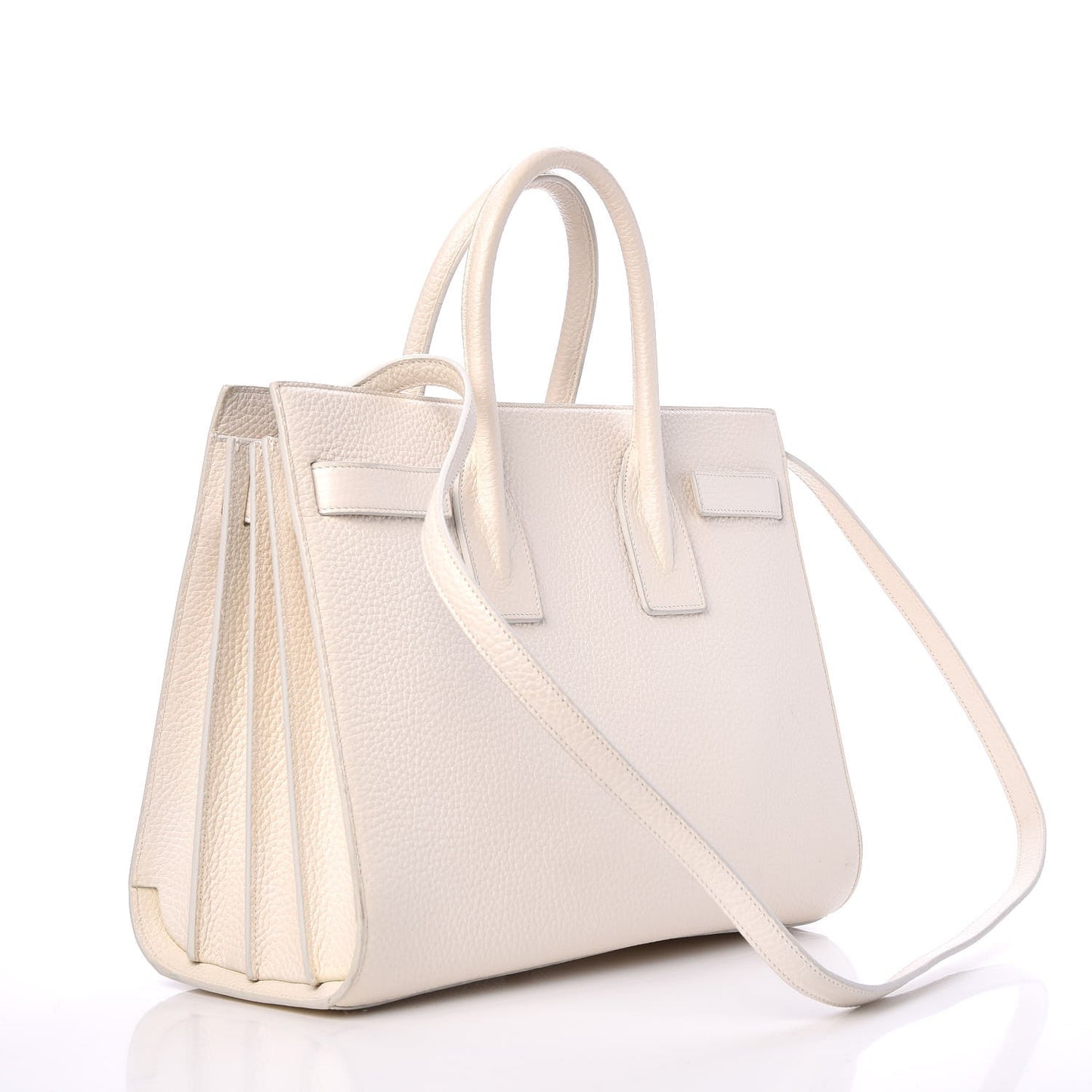 Grained Calfskin Small Sac De Jour Porcellana