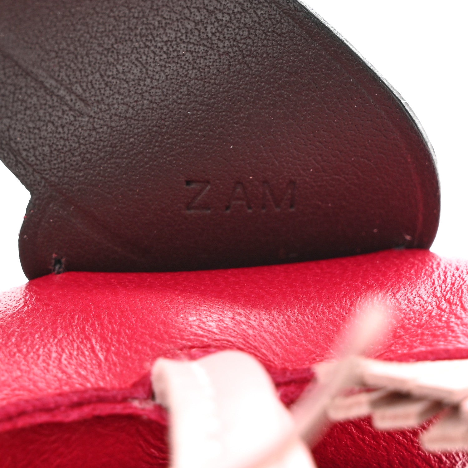 Hermes Milo Lambskin Grigri Rodeo Pegase Horse Bag Charm PM Framboise Rose Sakura Rouge Sellier 4 of 5
