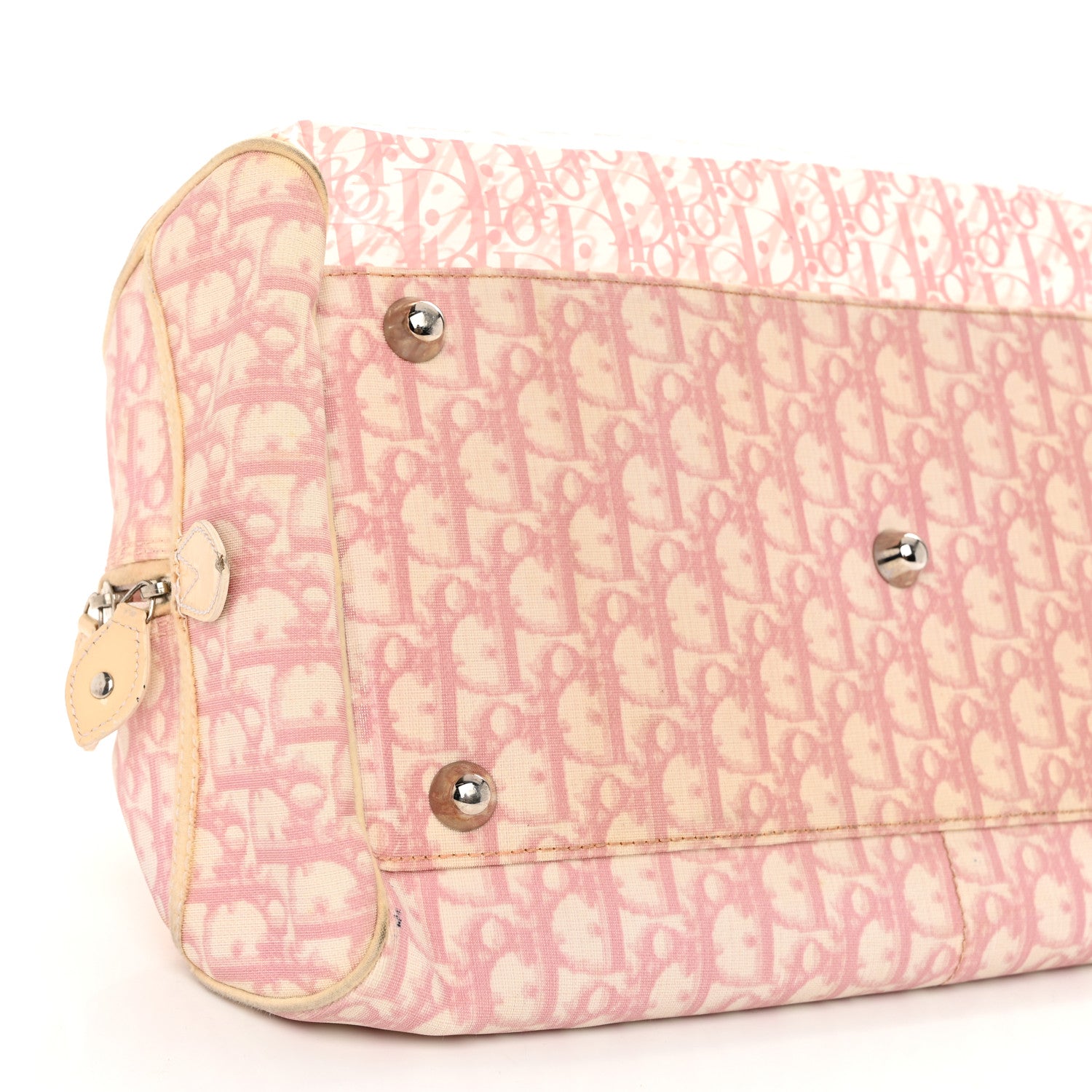 Christian Dior Monogram PVC Bowler Pink 9 of 13