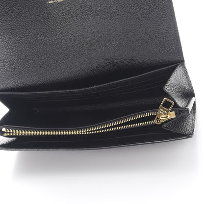 Louis Vuitton Empreinte Sarah Wallet NM Black 5 of 8