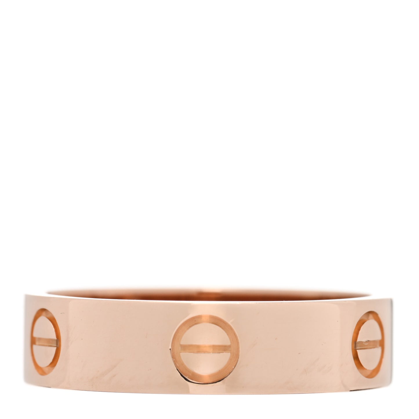 18K Pink Gold 5.5mm LOVE Ring 62 10