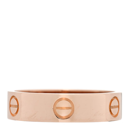 Cartier 18K Pink Gold 5.5mm LOVE Ring 62 10 4 of 5