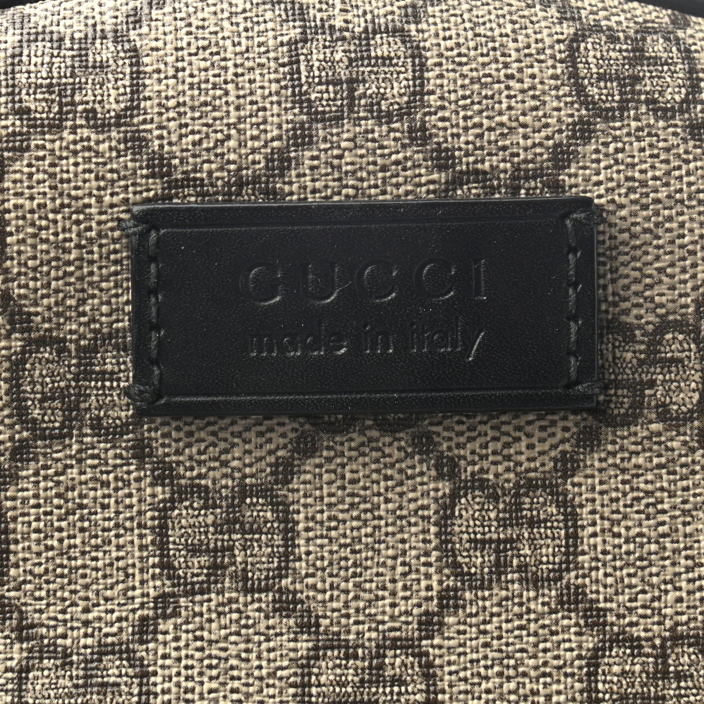 GG Supreme Monogram Small Eden Day Backpack Black