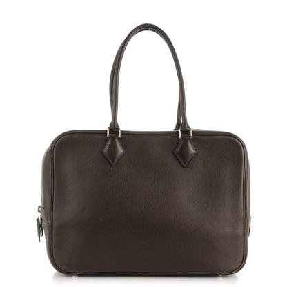 Hermes Epsom Plume 32 Chocolat 1 of 9