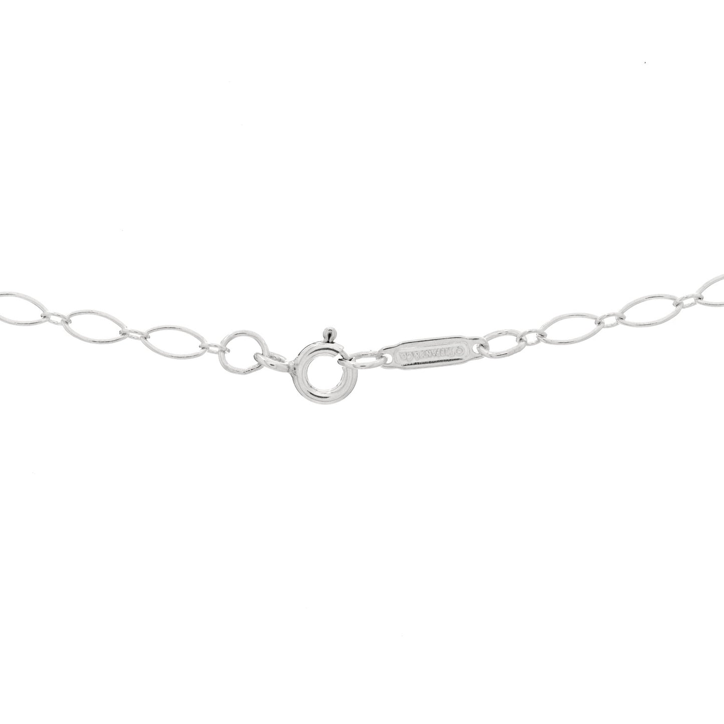 Sterling Silver Fleur De Lis Key Pendant Necklace