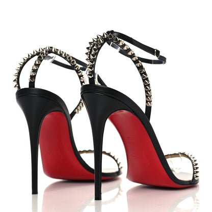 Christian Louboutin Nappa So Me 100 Sandals 39.5 Black 4 of 14