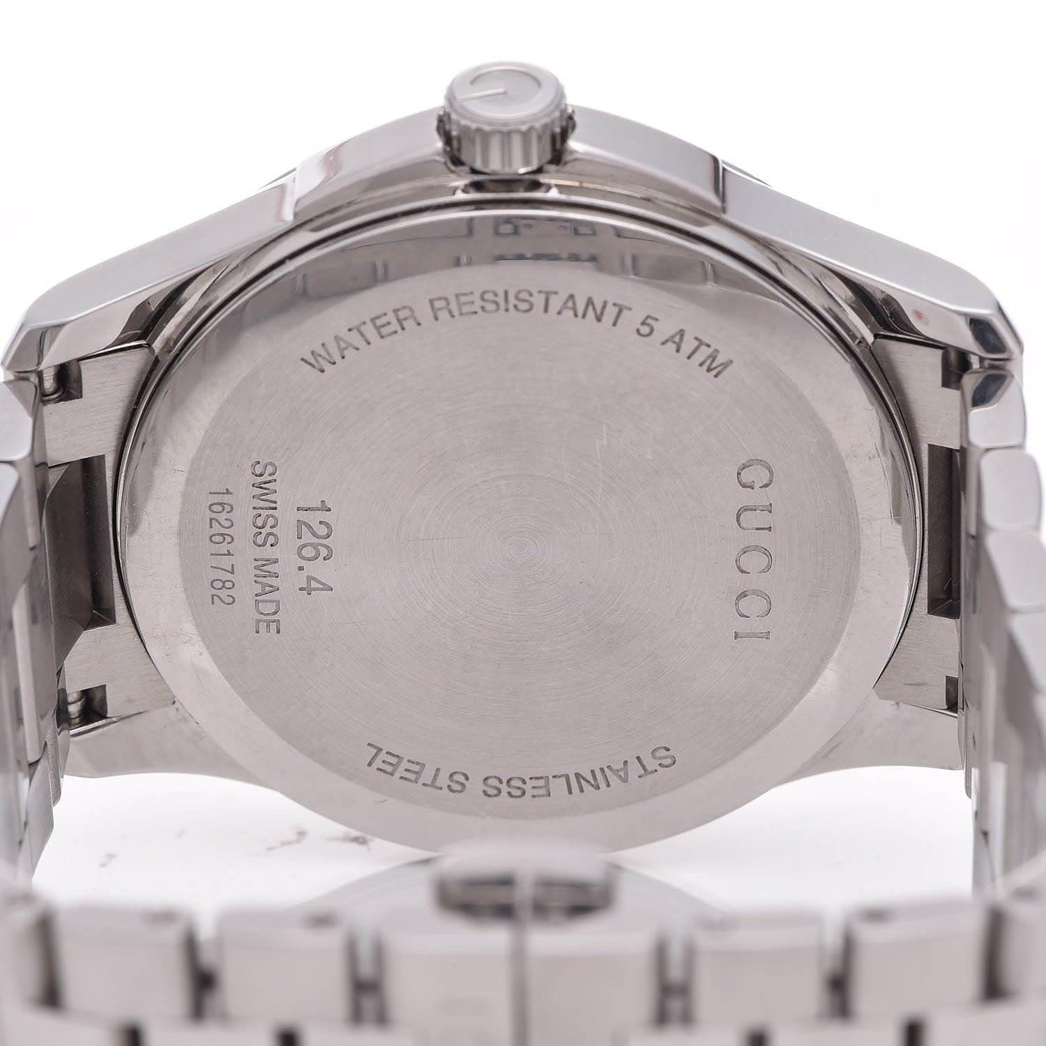 Gucci Stainless Steel 38mm G-Timeless Diamante Quartz Watch 5 of 8