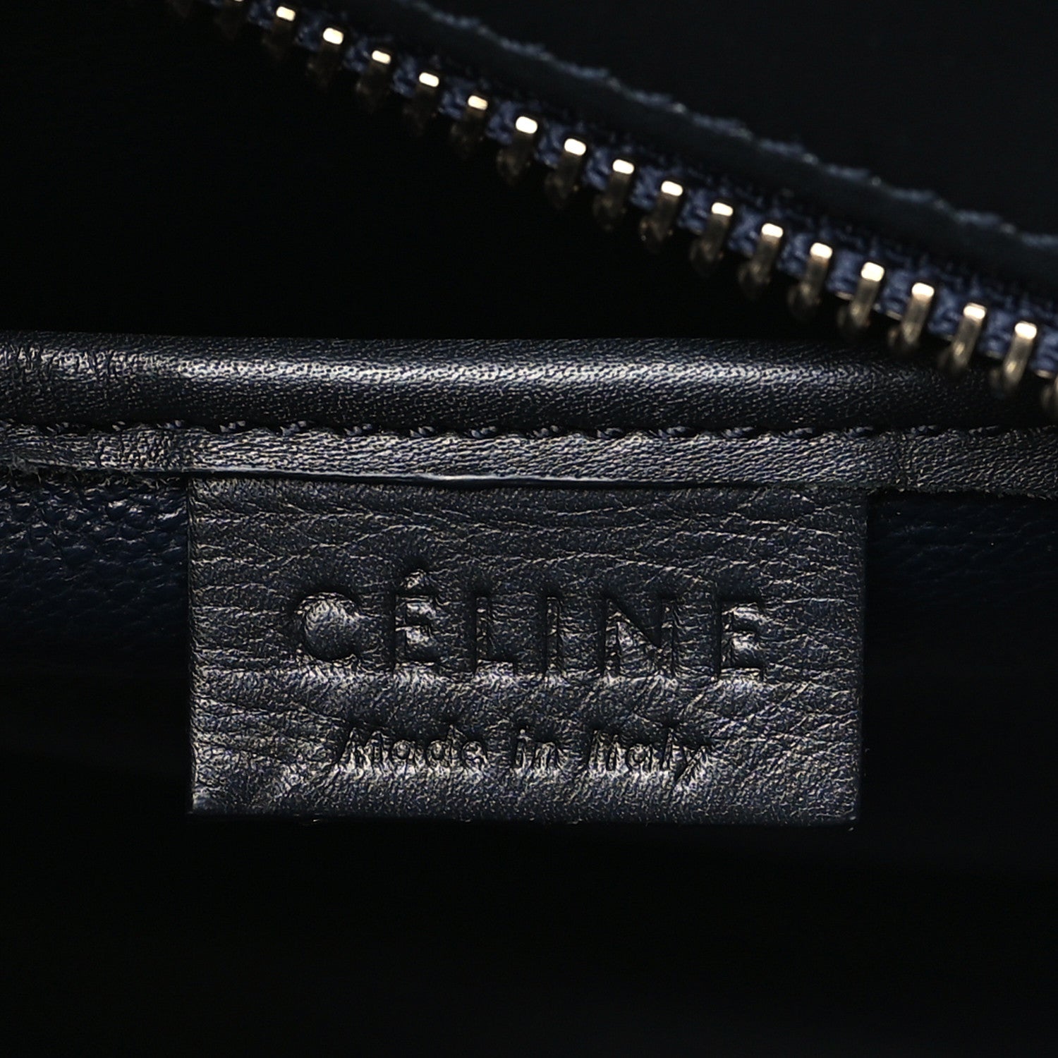 Celine Smooth Calfskin Nubuck Nano Tri-Color Luggage Bright Blue 6 of 8
