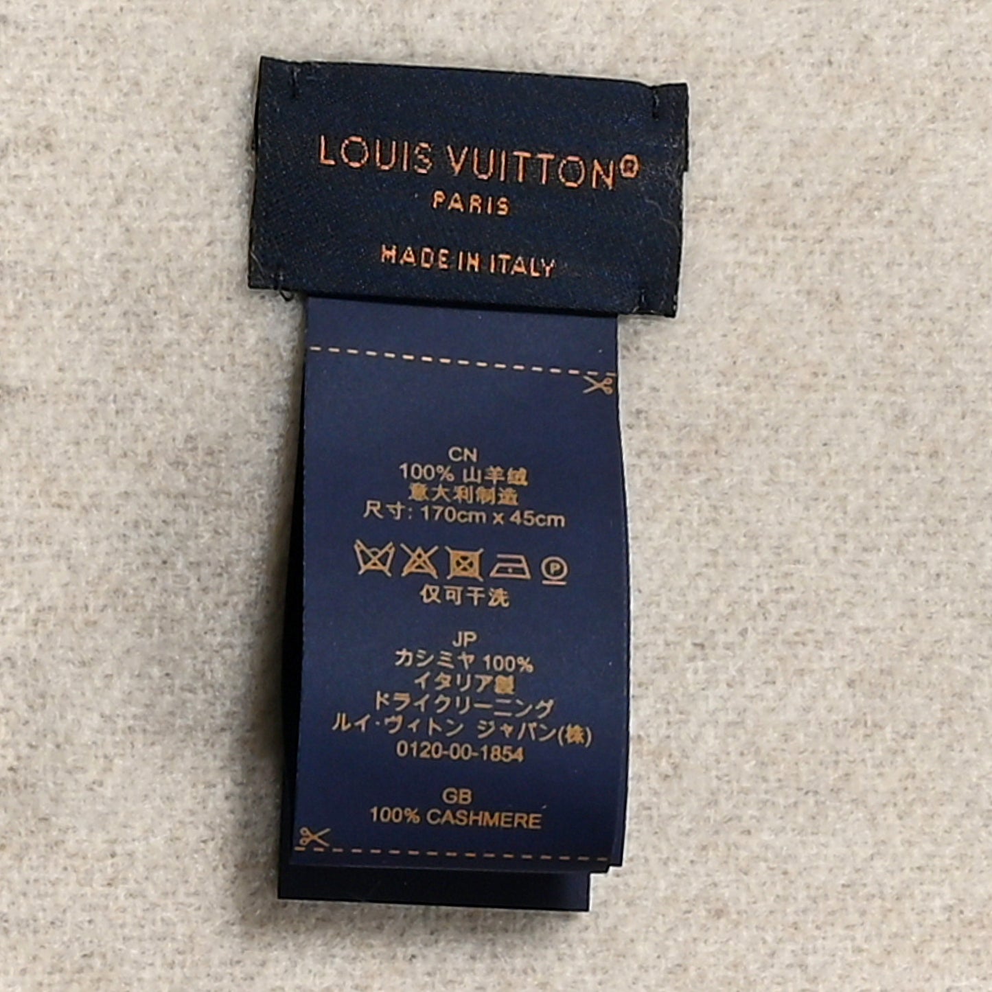 Cashmere Monogram Reykjavik Scarf Sable