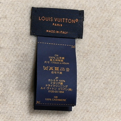 Louis Vuitton Cashmere Monogram Reykjavik Scarf Sable 4 of 4