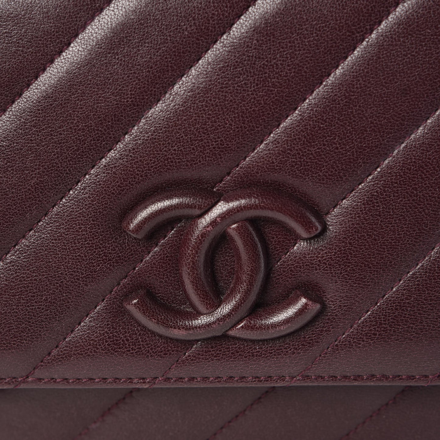 Lambskin Quilted Jumbo Coco Vintage Flap Purple