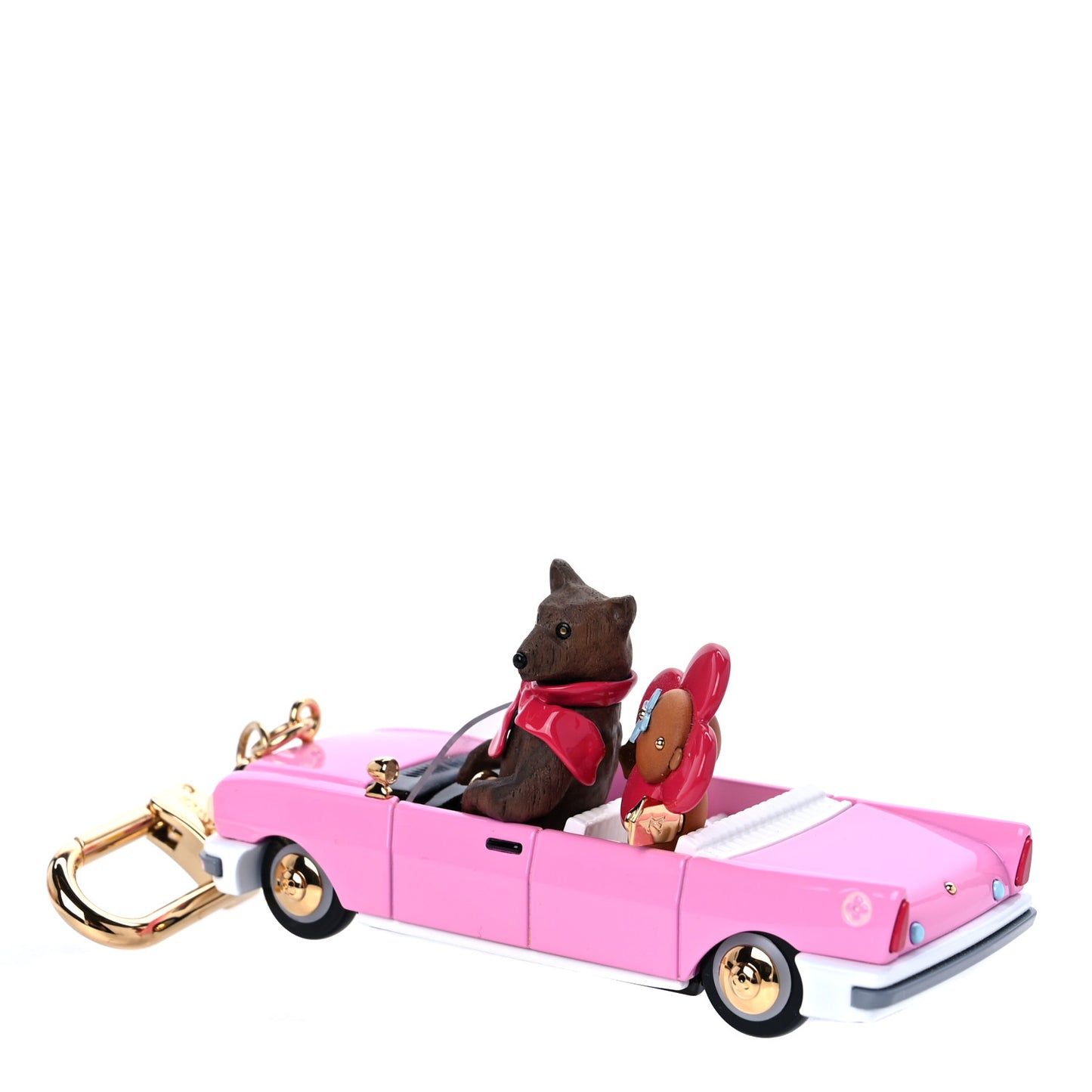 Resin Vivienne Bear Bijoux Christmas Drive Bag Charm Key Holder