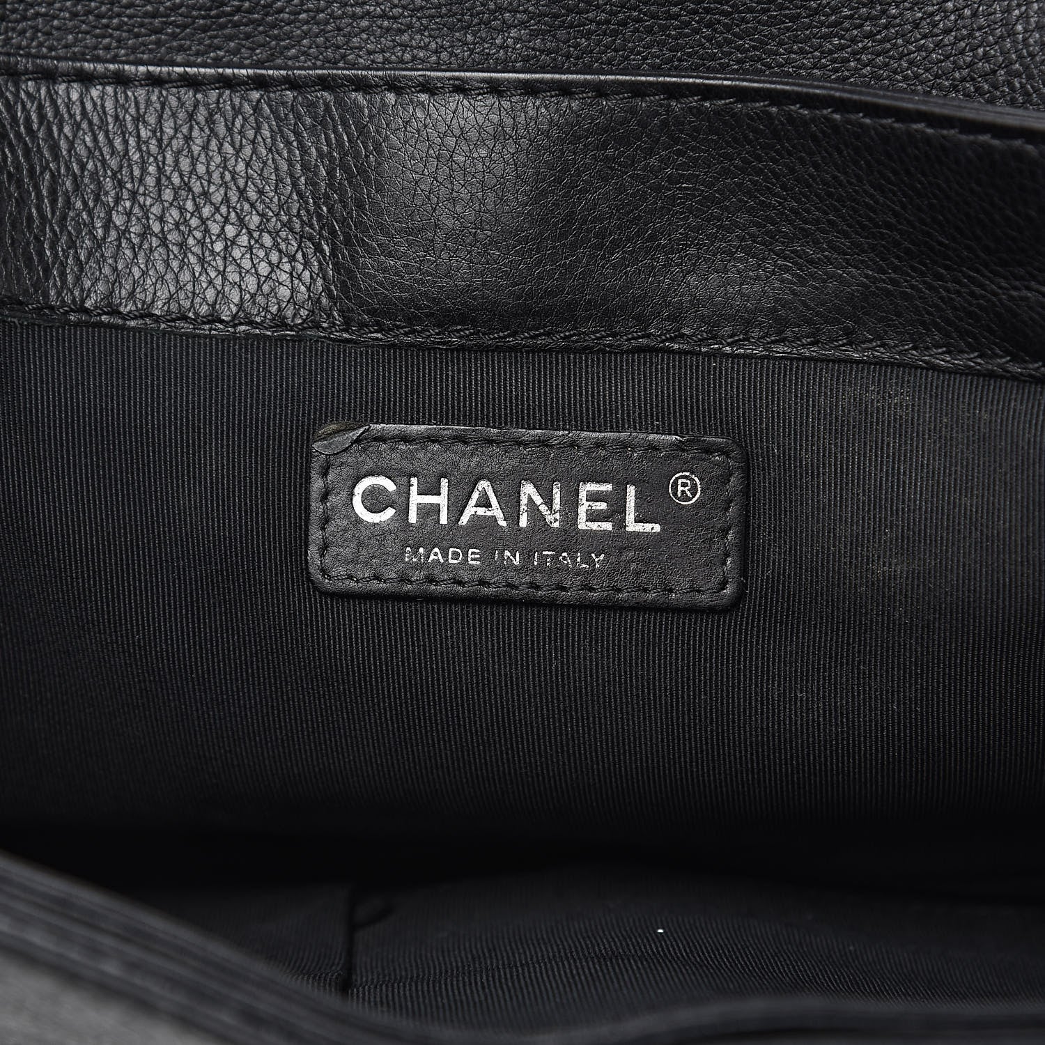 Chanel Calfskin New Medium Boy Reverso Flap Black 6 of 17