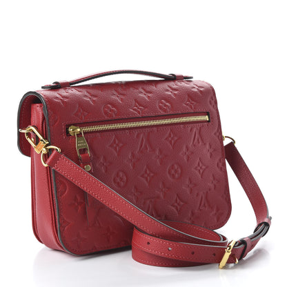 Louis Vuitton Empreinte Pochette Metis Scarlet 2 of 9