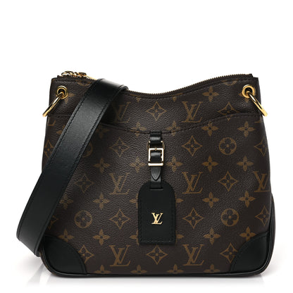 Louis Vuitton Monogram Odeon PM Black 1 of 8