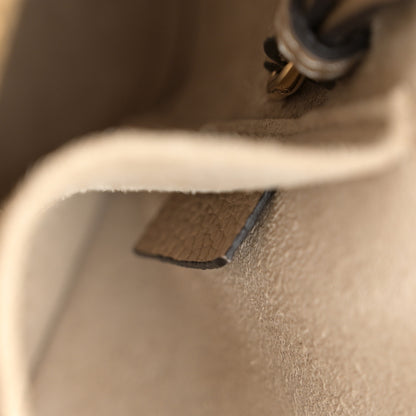 Celine Grained Calfskin Small Cabas De France Dune 7 of 12