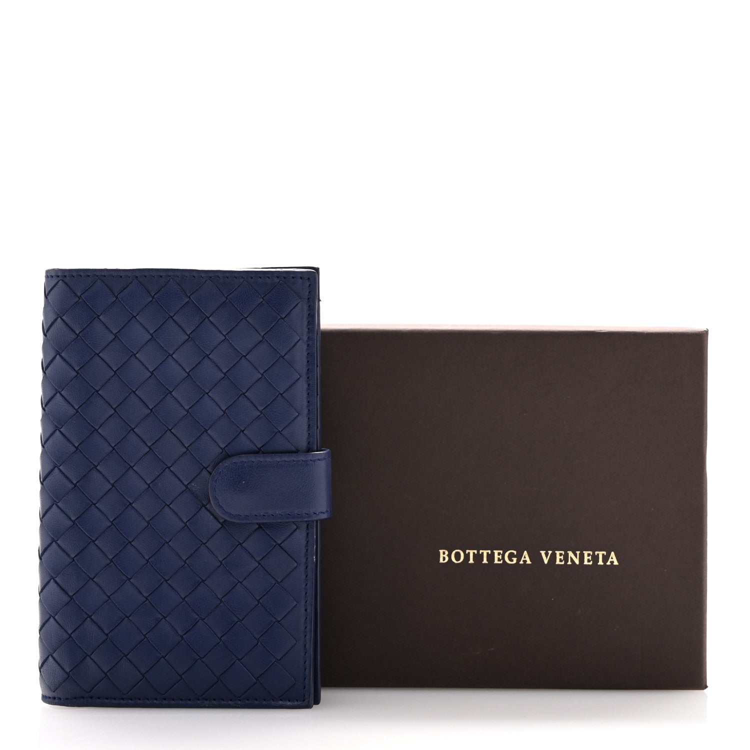 Bottega Veneta Nappa Intrecciato Continental Wallet Baltic Blue 11 of 11