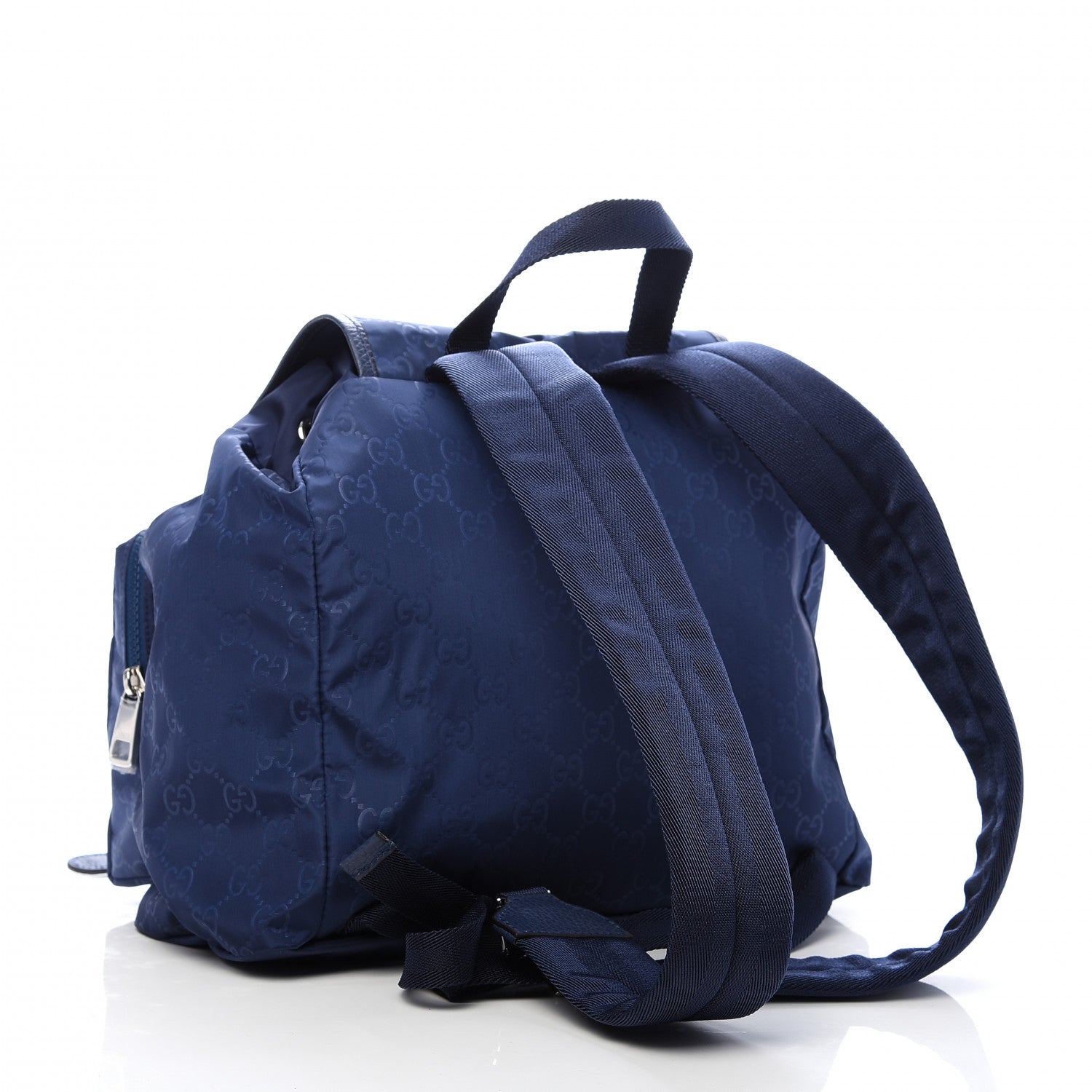 Gucci Nylon Monogram Medium Light Single Buckle Backpack Tide 2 of 10