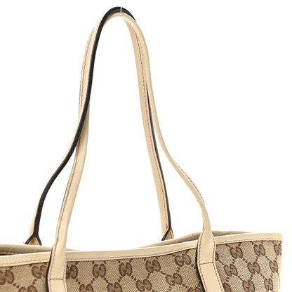 Gucci Monogram Medium New Britt Tote Off White 10 of 10