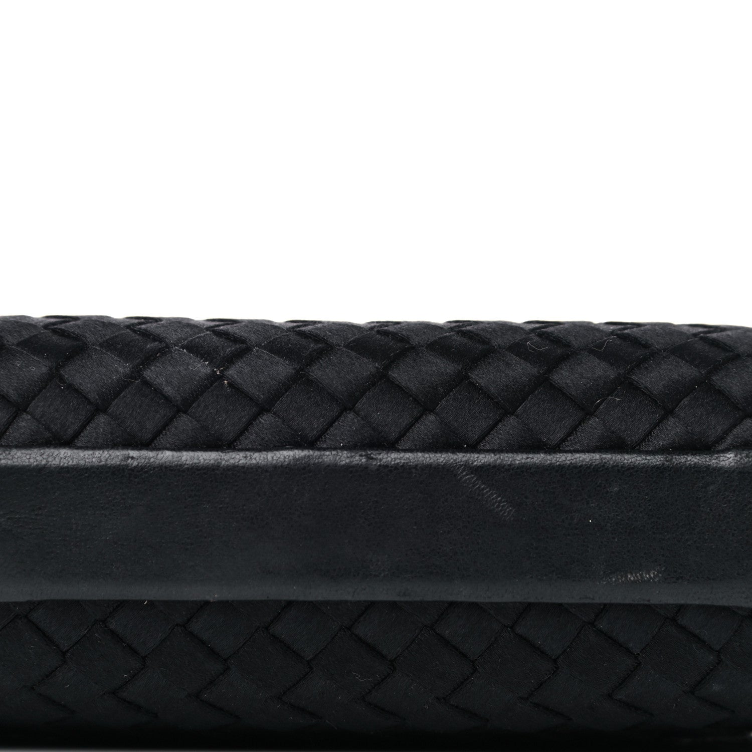 Bottega Veneta Satin Intreccio Impero Knot Clutch Black 16 of 18