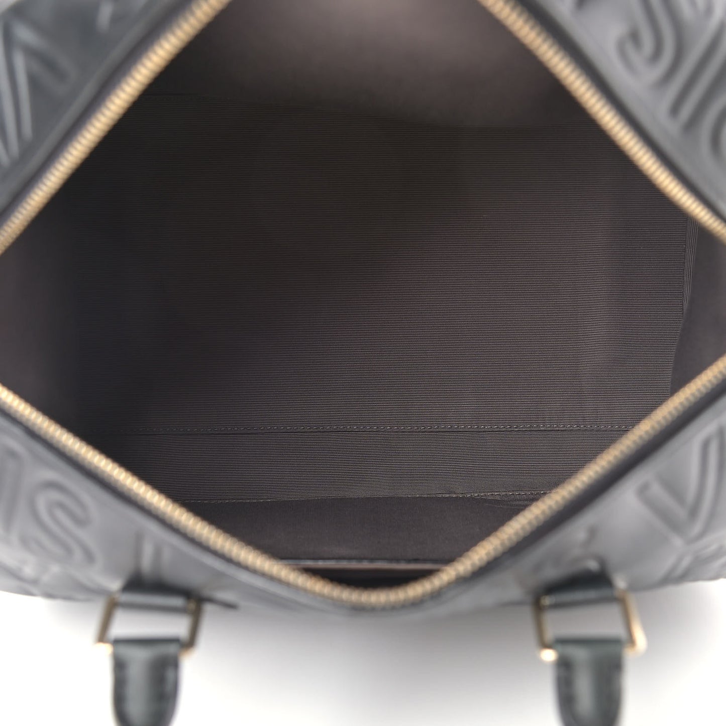 Calfskin Embossed Speedy Cube 30 Black