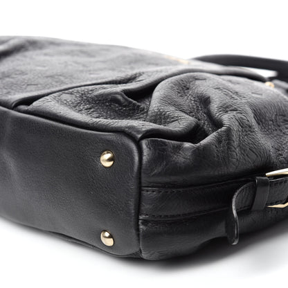 MCM Calfskin Ottomar Monogram Tote Black 7 of 14
