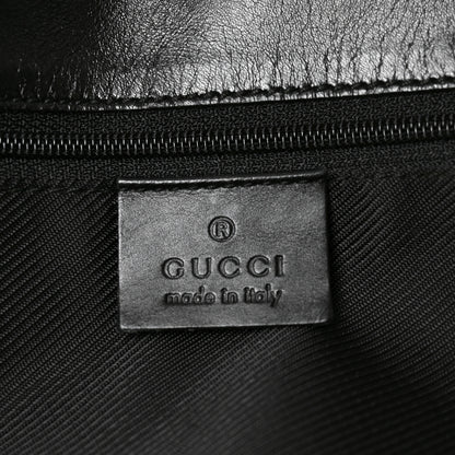 Gucci Monogram Large Bucket Tote Black 5 of 9