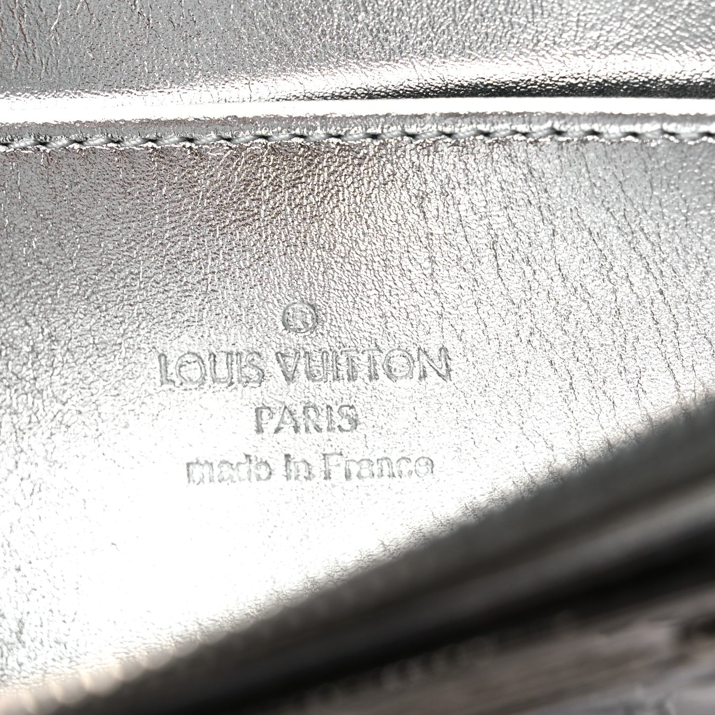 Monogram Miroir Trousse Cosmetic Bag Silver