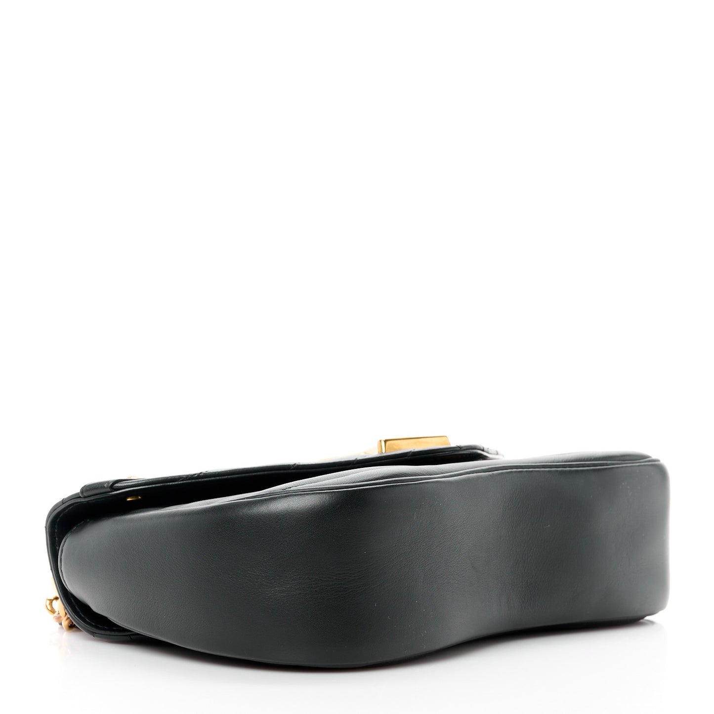 LOUIS VUITTON Calfskin New Wave Chain MM Black
