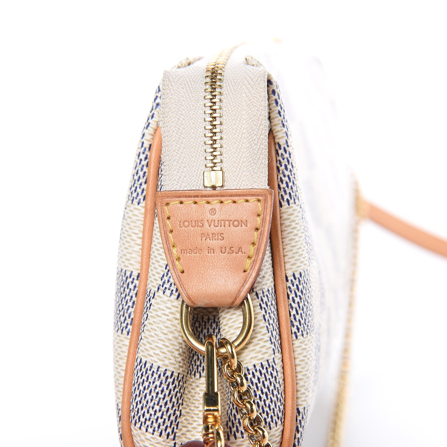Louis Vuitton Damier Azur Eva Clutch 7 of 10
