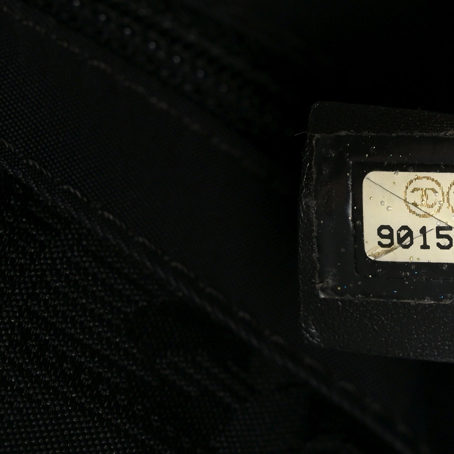 Nylon Large Travel Tote Black