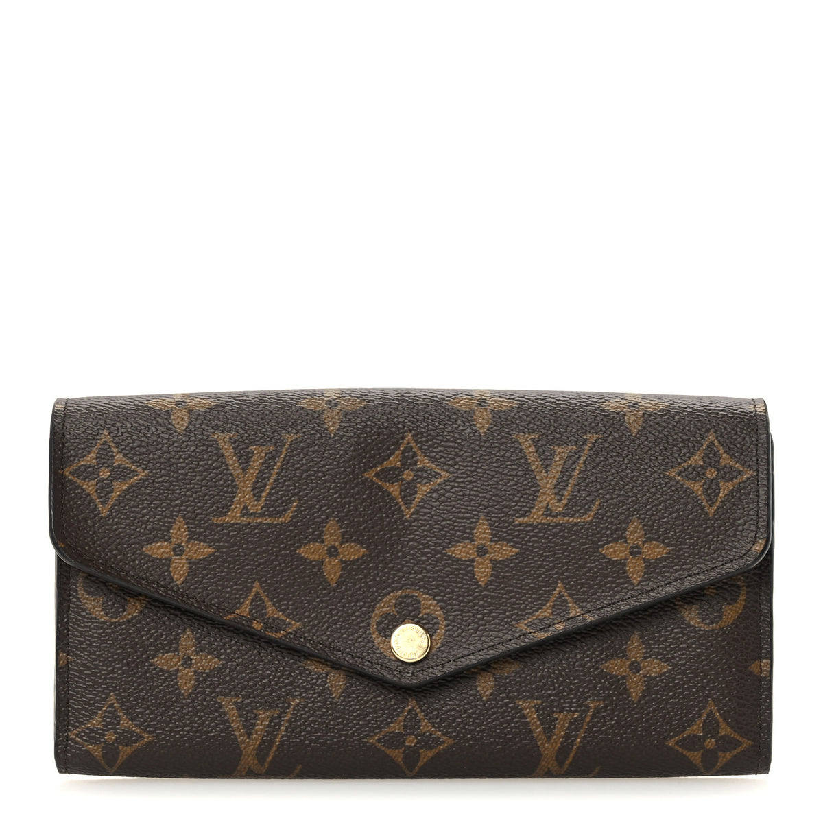 Louis Vuitton Monogram Sarah Wallet NM Coquelicot 1 of 8