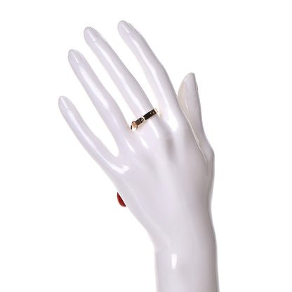 Cartier 18K Yellow Gold 3.5mm LOVE Wedding Band Ring 56 7.5 2 of 6