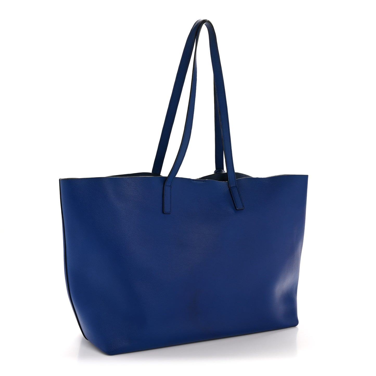 Calfskin Large Shopping Tote Ultramarine