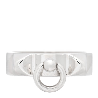 Hermes Sterling Silver PM Collier De Chien Ring 51 5.75 1 of 5