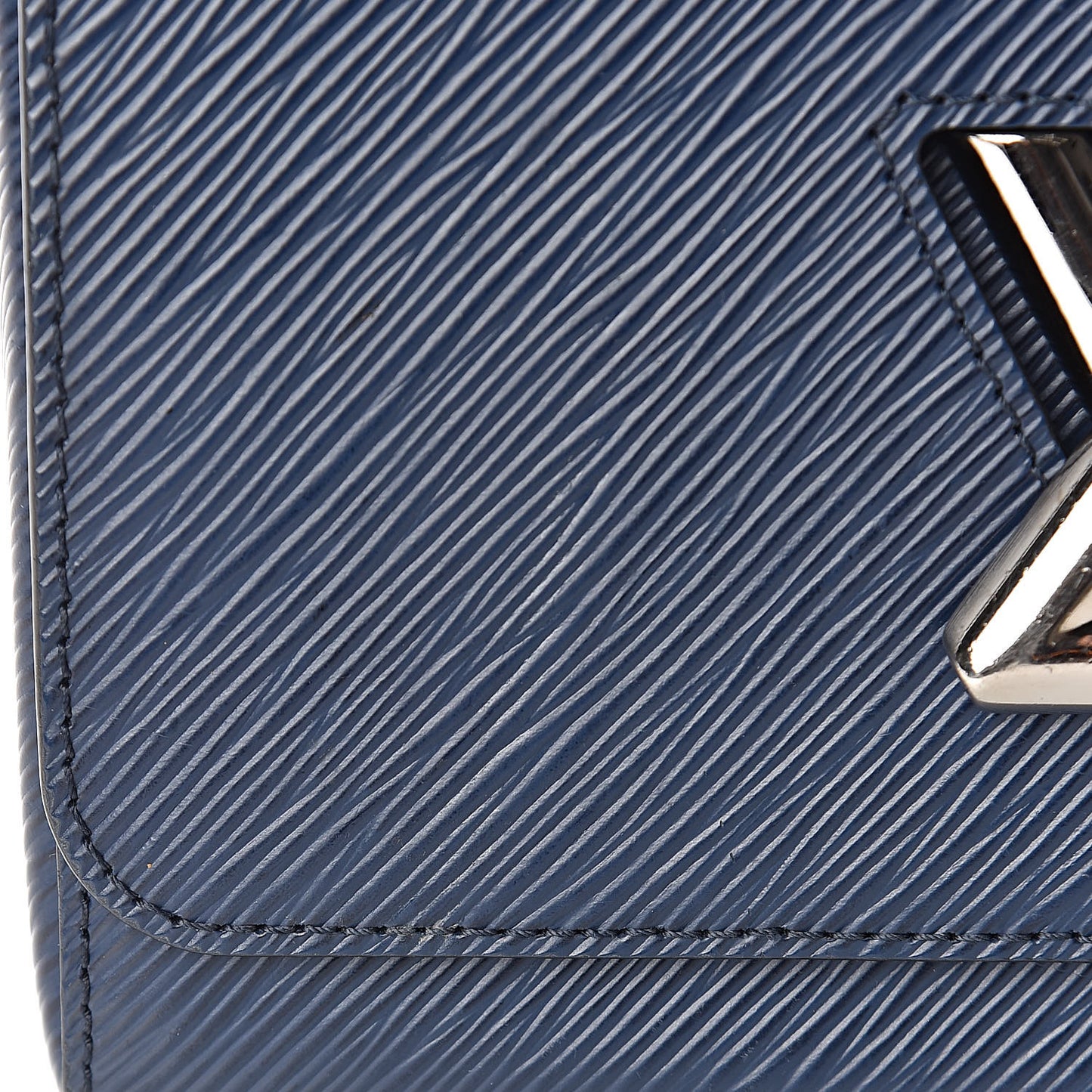 Epi Twist Shoulder Bag MM Indigo