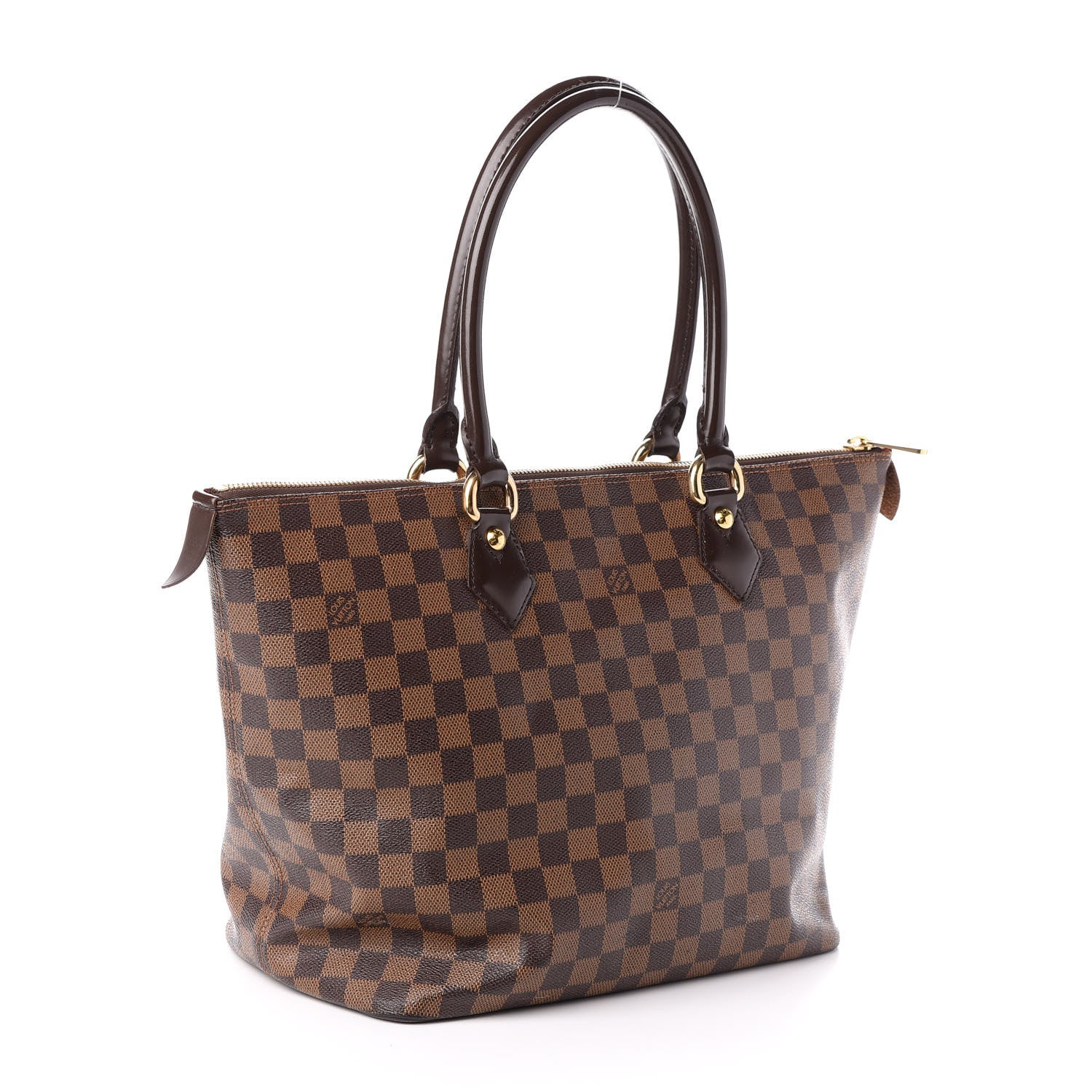 Louis Vuitton Damier Ebene Saleya MM 3 of 9