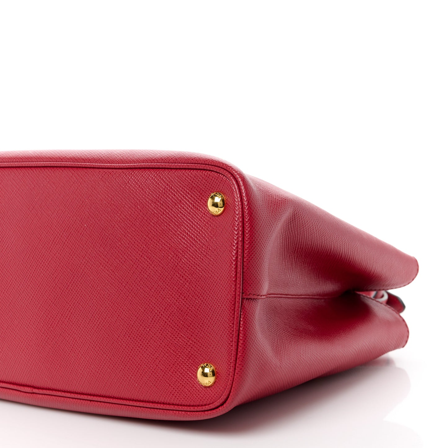 Saffiano Medium Galleria Double Zip Tote Fuoco